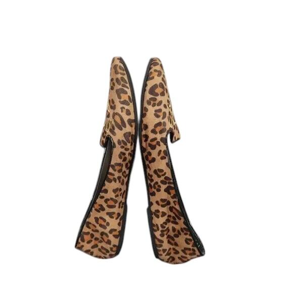 Abound Shoes Womens 5.5 Flats Fashion Slip On Leopard Print Embroidered Slipper - Picture 14 of 15